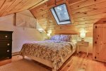 Open loft with bed